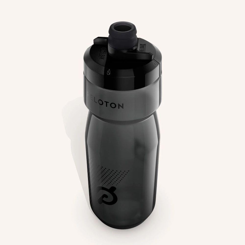Peloton X Camelbak black water bottle